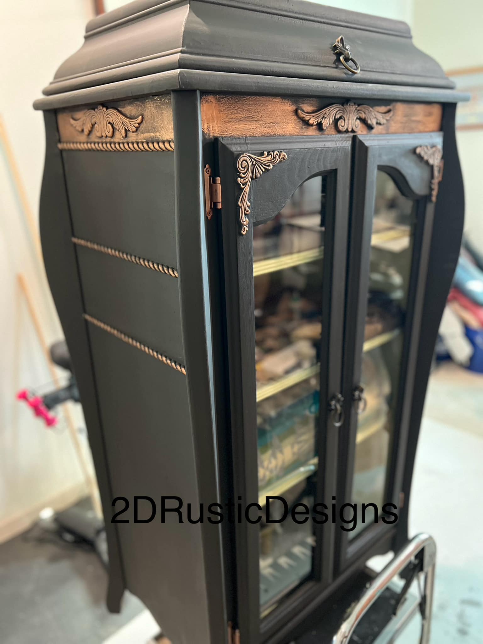 From a Radio Cabinet to a bedroom cabinet