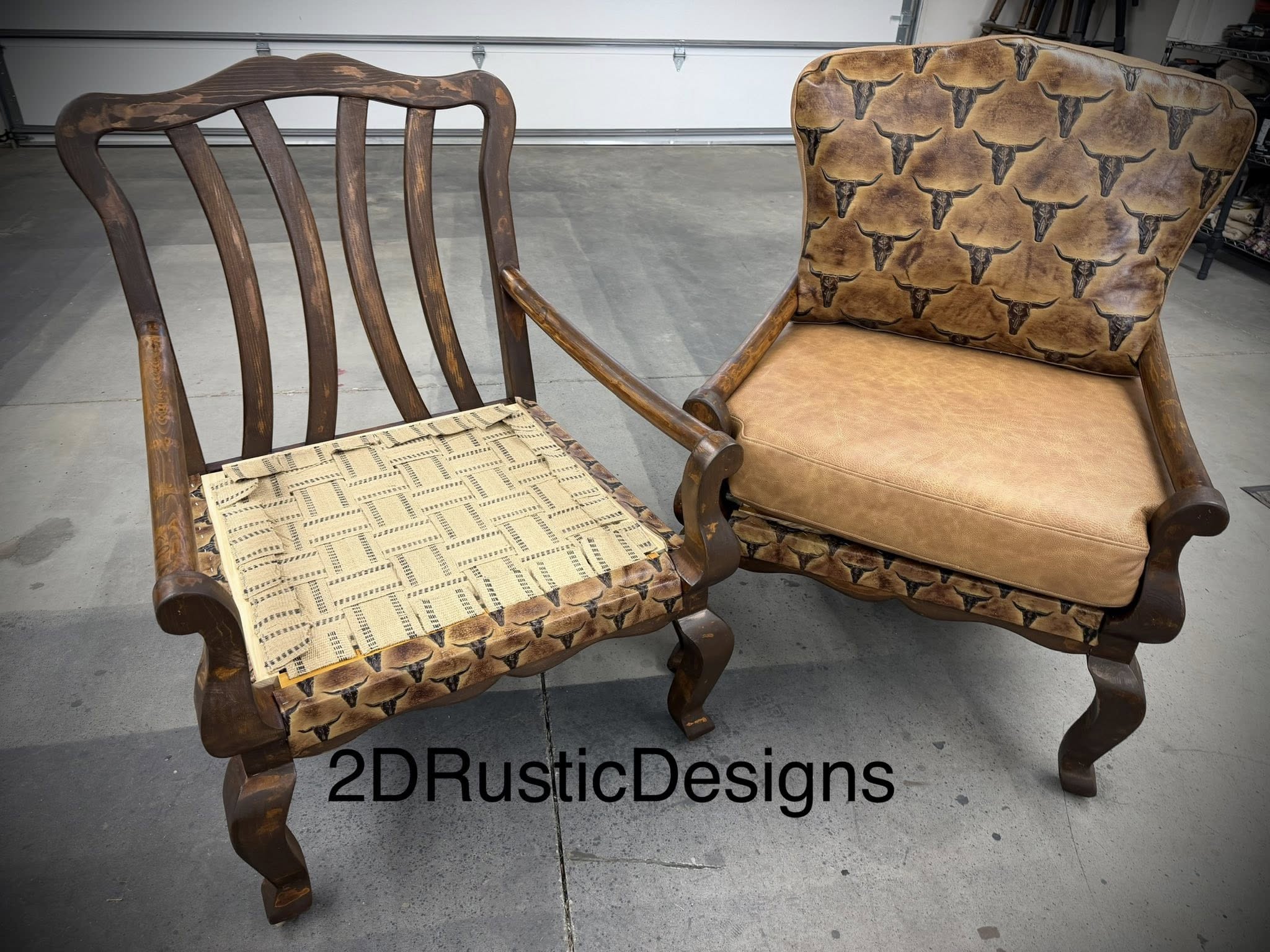 *SET* Steer Head Chair