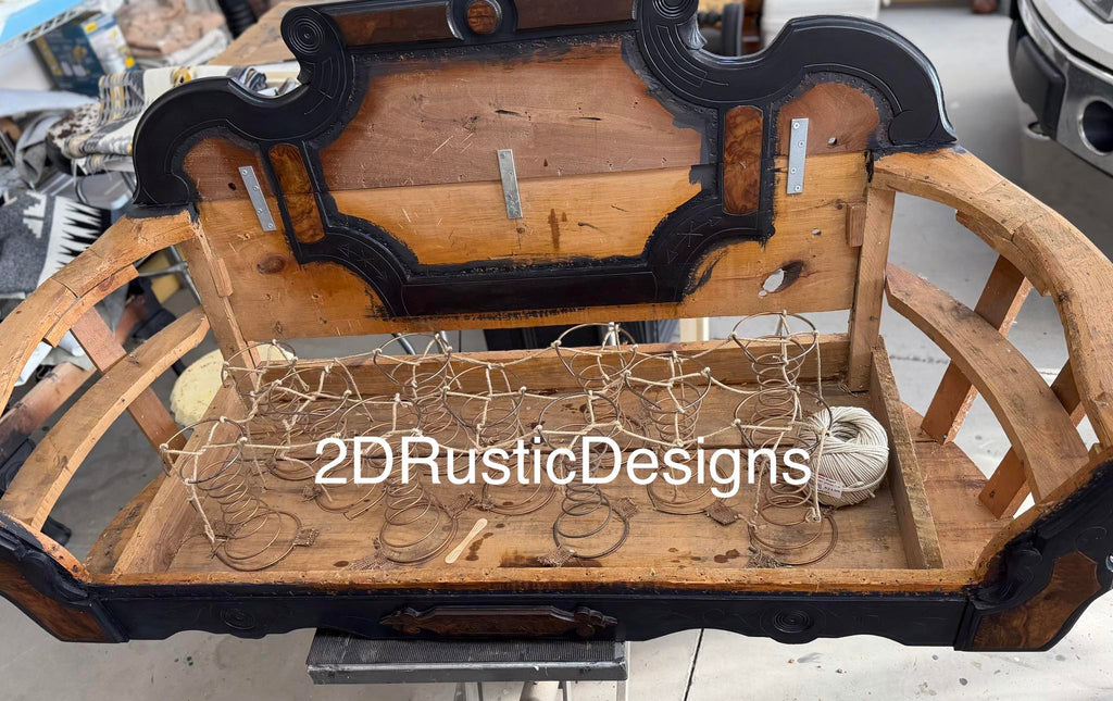 Rancho Arroyo Loveseat Western Settee Sofa
