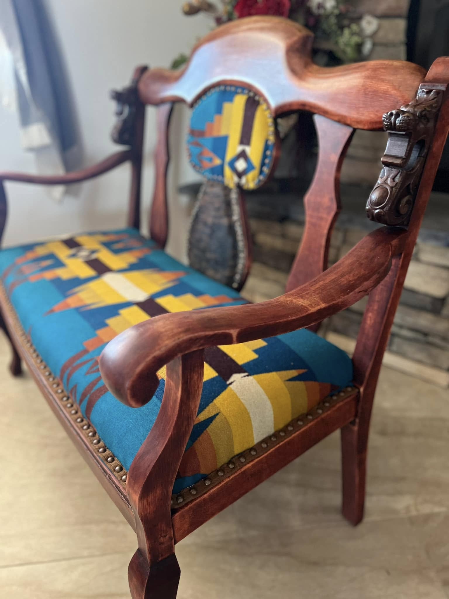 Sun Dance Entry Bench