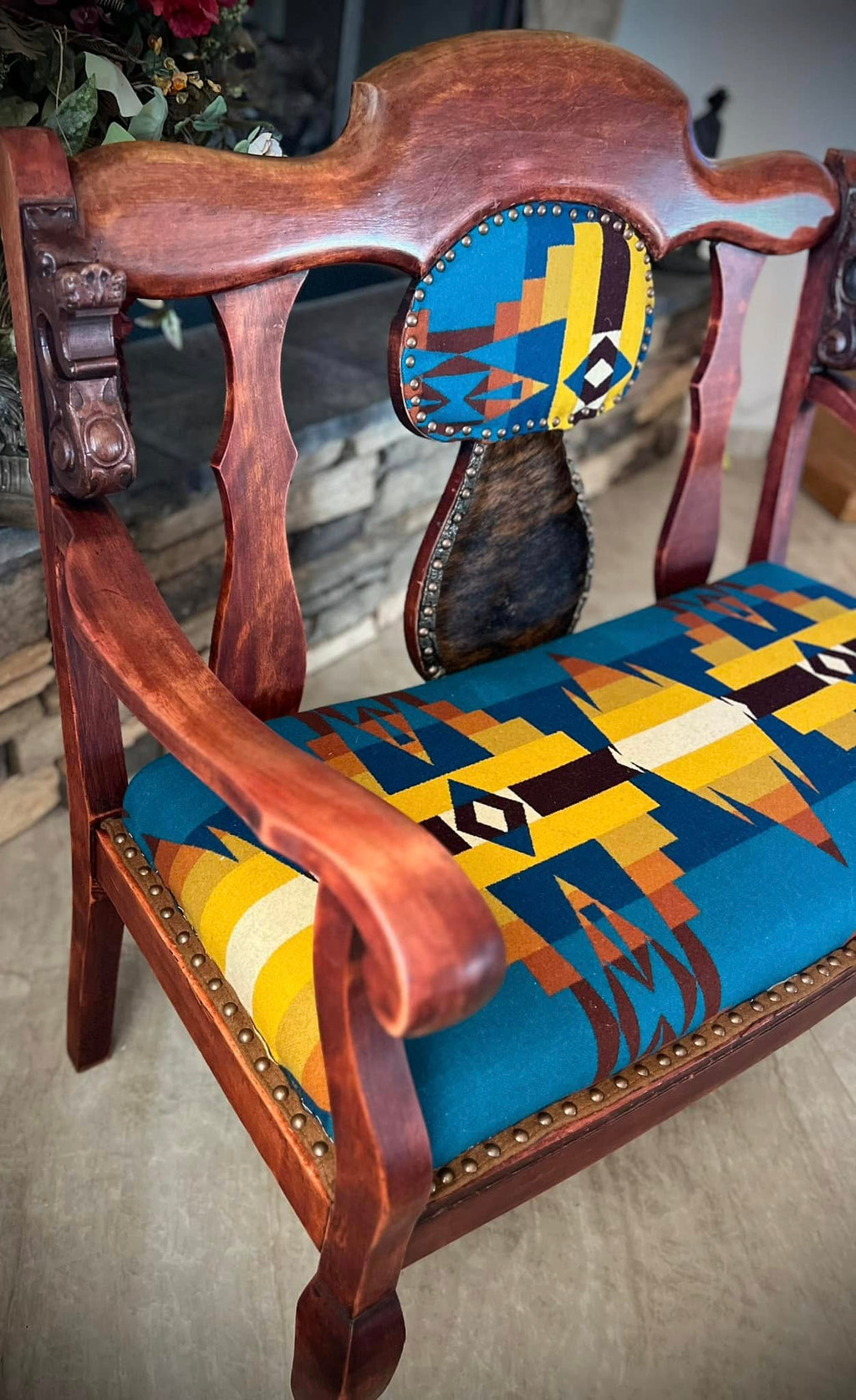 Sun Dance Entry Bench