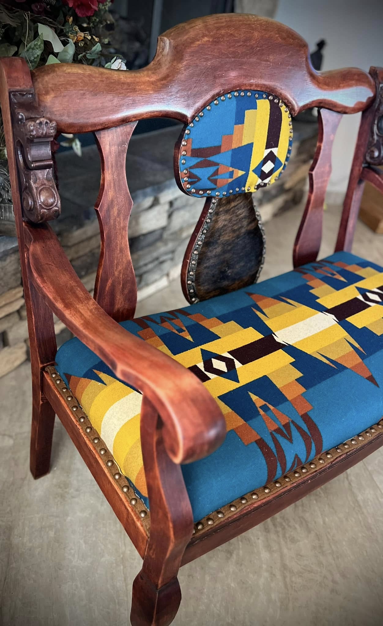 Sun Dance Entry Bench