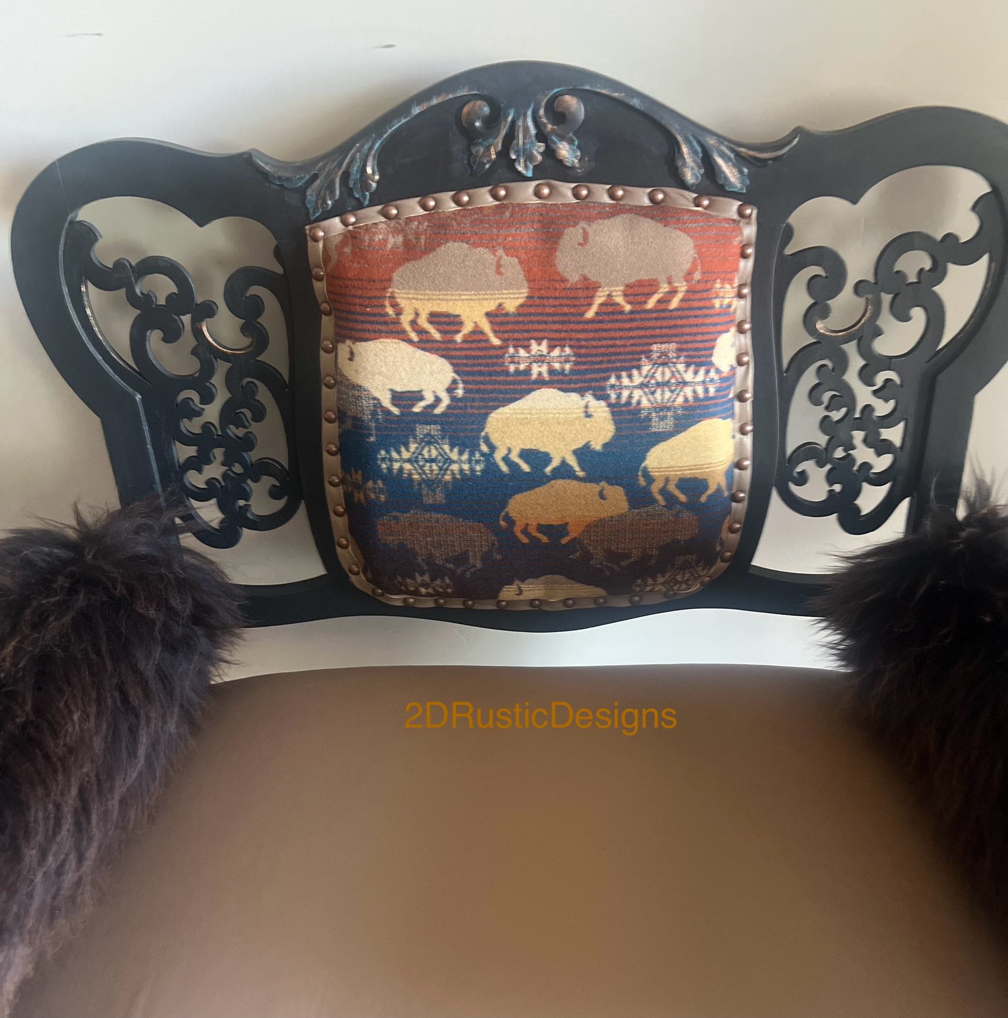Buffalo Wooley Vintage Entry Bench Unique