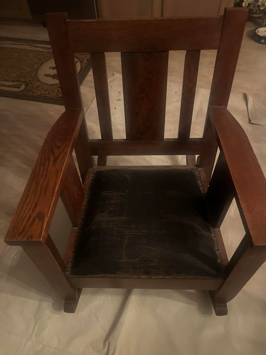 Pendleton Fringe Rocking Chair