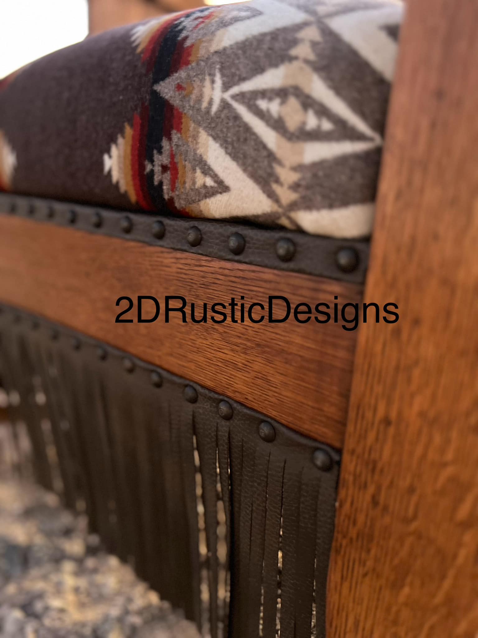 Pendleton Fringe Rocking Chair