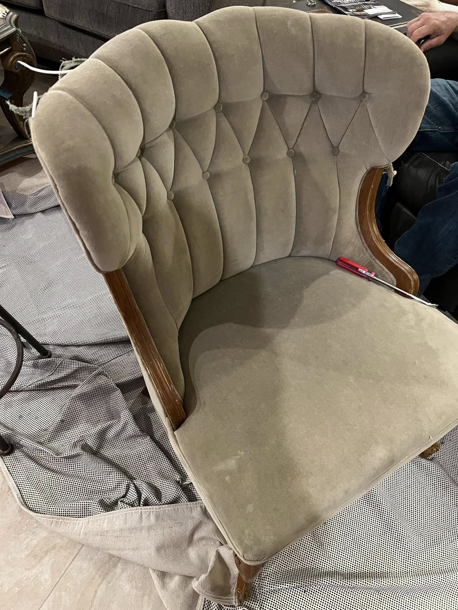 Wingback Pendleton Chair