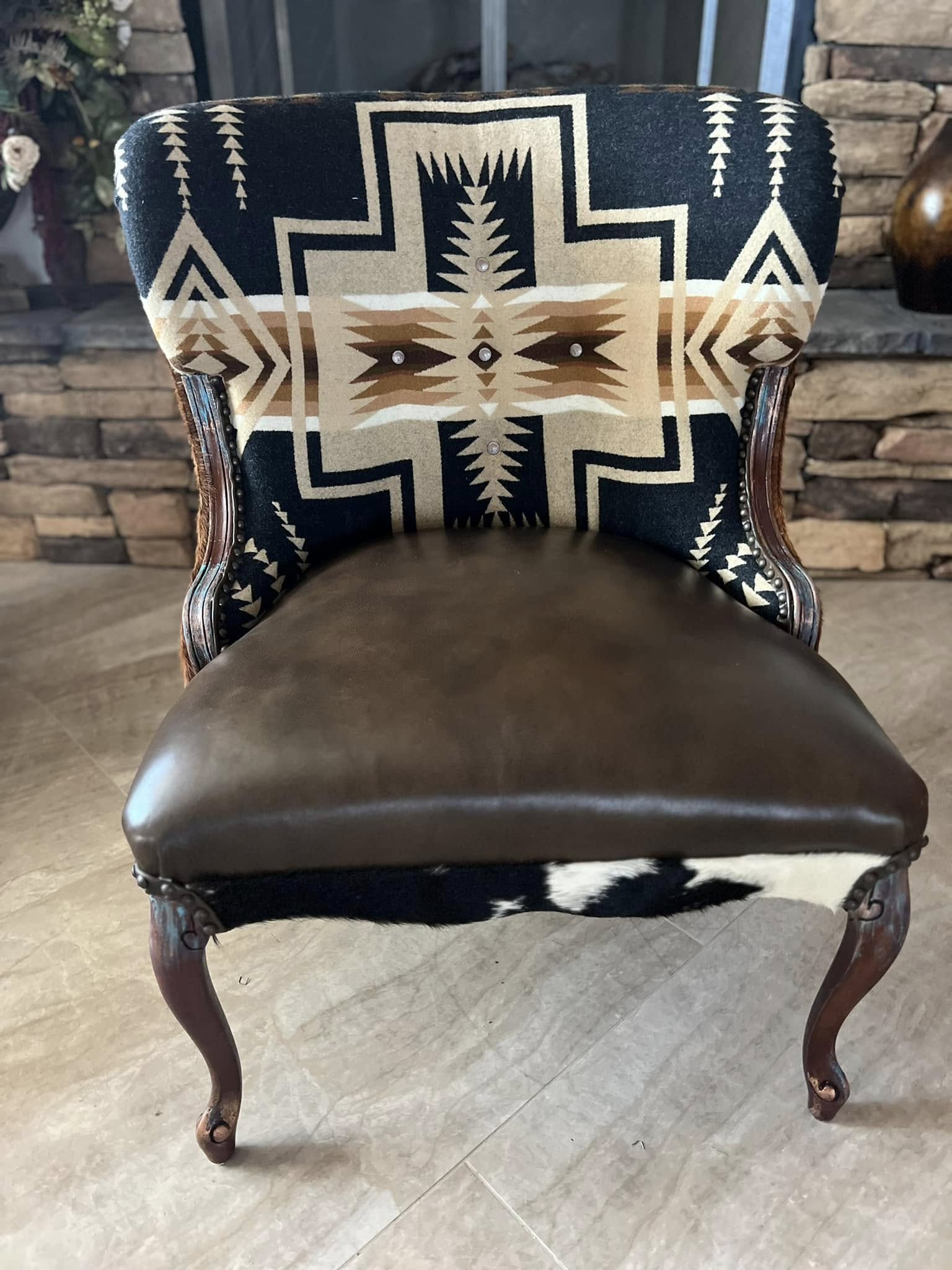 Wingback Pendleton Chair