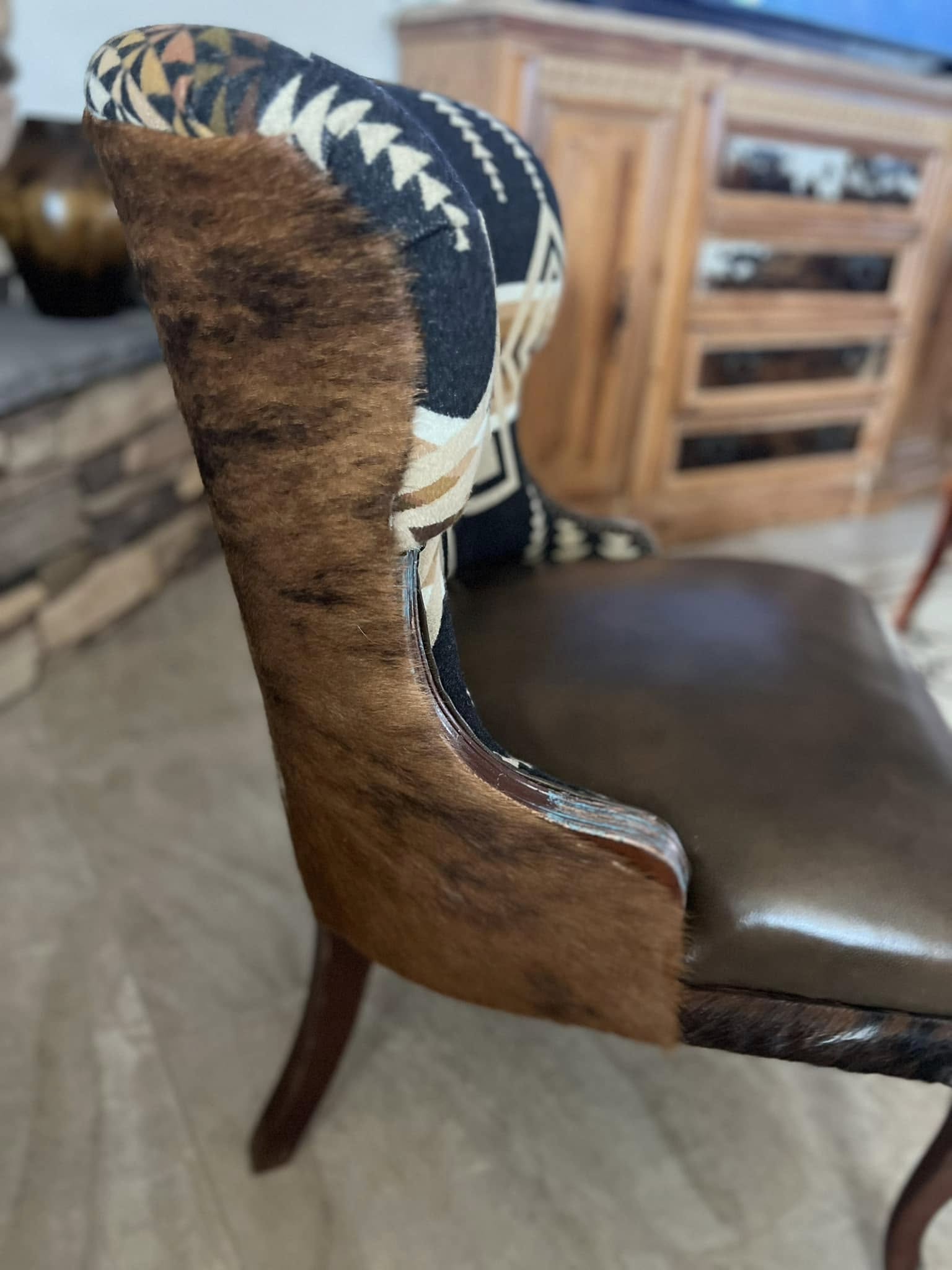 Wingback Pendleton Chair