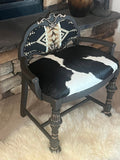 Shortback Cowhide Armchair